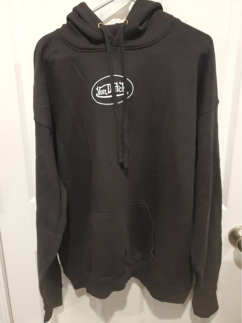 New Von Dutch Black Hoodie size XL NWOT